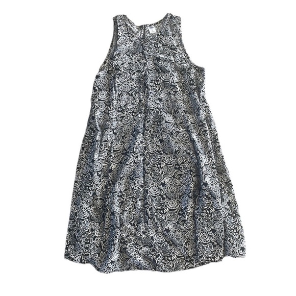 Old Navy Size XS Black and White Printed Dress - Picture 1 of 6